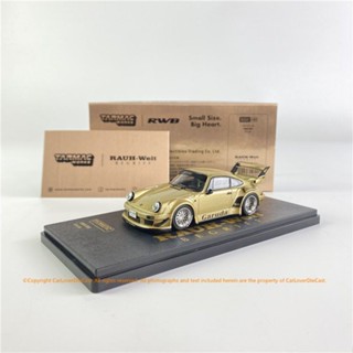 โมเดลรถยนต์ Tarmac Works 1: 43 RWB 930 Garuda สีทอง ดัดแปลง