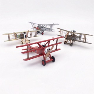 โมเดลเครื่องบินรบ รุ่น Spad Red Baron SE5a Swordfish Double Wing โลหะผสม ของเล่นสําหรับเด็ก