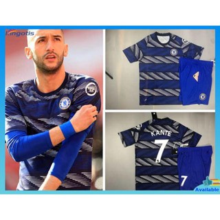 เสื้อแมนยู เสื้อฟุตบอล เสื้อหมายเลข 7 เอ็นโกโล่ ก็องเต้ หมายเลข 19 เสื้อฟุตบอลแขนสั้นกีฬาฟุตบอลชุดฝึกซ้อมฟุตบอล