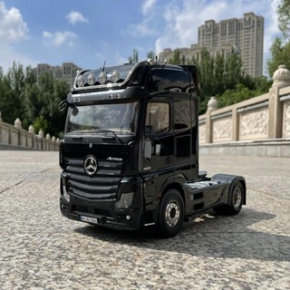 โมเดลยานพาหนะวิศวกรรม โลหะผสม Nzg 1: 18 Benz Tractor 4x2 Trailer actros 2018