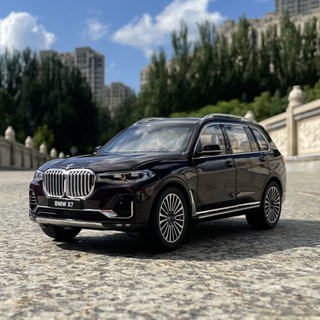 Jingshang แท้ โมเดลรถยนต์จําลอง 1:18 สําหรับ BMW X7 2019 BMW X7 G07