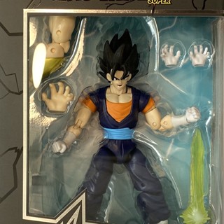 Bandai ฟิกเกอร์ Dragon Ball Star Black-Haired Vegeta ขนาด 20 ซม. สไตล์อเมริกัน 35998