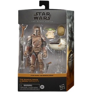 Hasbro ชุดตะกั่ว ลาย Star Wars starwars The Mandalorian Yodaglo สไตล์โบราณ 90360