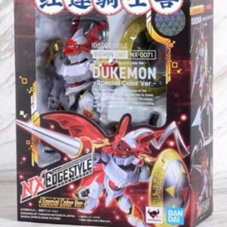 Bandai NX Digimon Red Lotus Knight Beast Repainted Version โมเดลสําเร็จรูป q Version