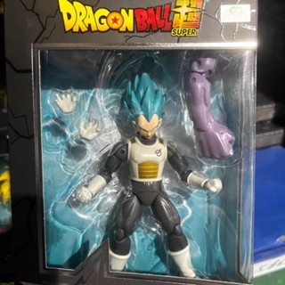 Bandai Dragon Ball Dragon Star Blue-Haired Vegeta Theatrical Version 20 ซม. ขยับได้ ของแท้ ยังไม่เปิด