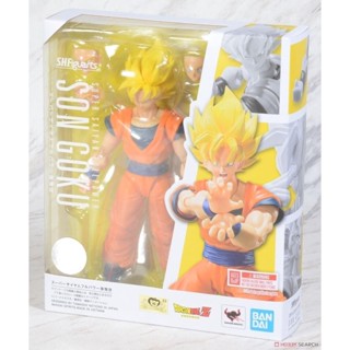 Bandai 61385 SHF Dragon Ball Super Saiyan Full Power Son Goku Super 1 ไลท์เทนนิ่งสเตท