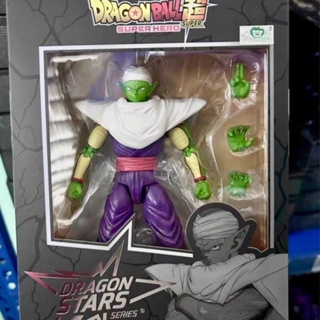 Bandai Dragon Ball Piccolo ฟิกเกอร์ซุปเปอร์ฮีโร่ ขนาด 20 ซม. ของแท้ ยังไม่เปิดกล่อง