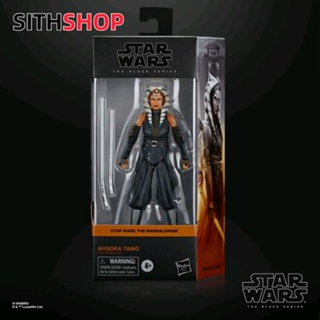 ฟิกเกอร์แอกชัน Hasbro Star Wars Ahsoka The Mandalorian Drama ขนาด 20 ซม. สีดํา