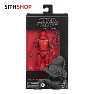 Hasbro ฟิกเกอร์ Star Wars Sith Jet First Order Black Series ขนาด 20 ซม.