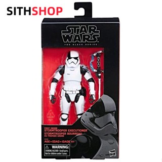 Hasbro ฟิกเกอร์ Star Wars Executioner First Order Black Series ขนาด 20 ซม.