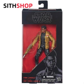 Hasbro ฟิกเกอร์ Star Wars Finn Black Series ขนาด 20 ซม.