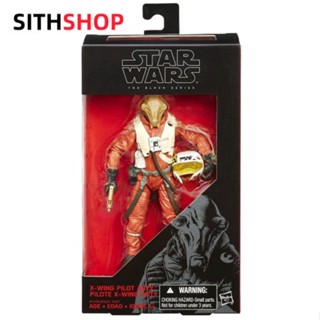 Hasbro ฟิกเกอร์ Star Wars Asty X-Wing Pilot Black Series ขนาด 20 ซม.