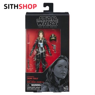 ฟิกเกอร์ Hasbro Star Wars Gina Solo Black Series ขนาด 20 ซม.