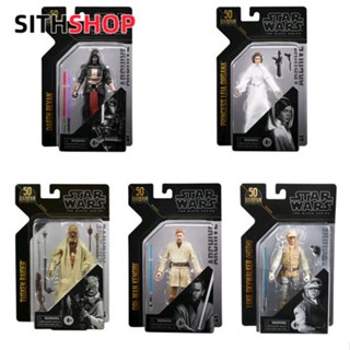 Hasbro Star Wars กล่องดํา 20 ซม. เจ้าหญิง Ravenlia Tuskens Obiwan Luke ครบรอบ 50 ปี