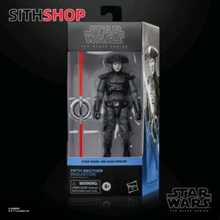 Hasbro ฟิกเกอร์ Star Wars Five Brothers Imperial Judge Obiwan Drama ขนาด 20 ซม. สีดํา