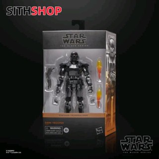 Hasbro ฟิกเกอร์ Star Wars Dark Soldier The Mandalorian Black Series ขนาด 20 ซม.