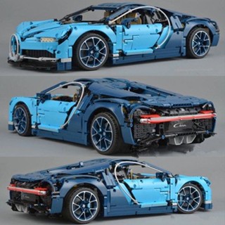 ของเล่นตัวต่อเลโก้ Bugatti รถสปอร์ต ความยากสูง เพื่อการเรียนรู้วิทยาศาสตร์ สําหรับเด็ก