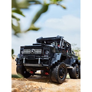 บล็อกตัวต่อเลโก้ Mercedes-Benz Big G63 พร้อมรีโมตคอนโทรล สําหรับยานพาหนะออฟโร้ด