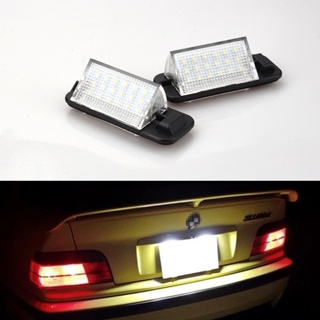 ชุดไฟ LED ติดป้ายทะเบียนรถยนต์ สําหรับ Bmw E36(1992-1998)3 Series M3 318i 325i 12V 18SMD