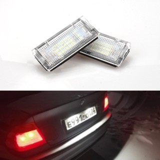 หลอดไฟ LED ติดป้ายทะเบียนรถยนต์ อุปกรณ์เสริม สําหรับ BMW E46 3er 4D 1998-2003 2 ชิ้น