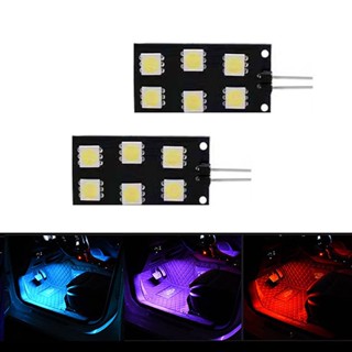 ไฟ Led 12V 5050-SMD 5050 สําหรับติดภายในรถยนต์ Audi A4 S4 B8 2008-2015 2 ชิ้น