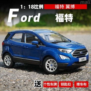 โมเดลรถยนต์ FORD ECOSPORT SUV อัลลอย ขนาด 1:18 ของเล่นสําหรับเด็ก