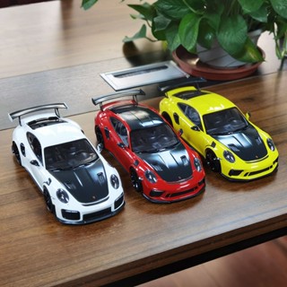 โมเดลฟิกเกอร์ Porsche 911 GT2 GT3 RS 991.2 ขนาดเล็ก 1: 18 2019