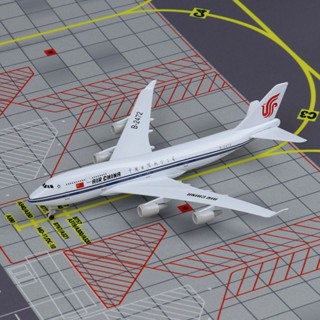 โมเดลเครื่องบินจําลอง 747-400 ขนาด 20 ซม. ของเล่นสําหรับเด็ก