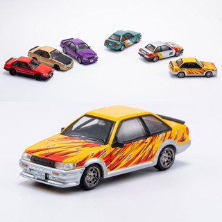 โมเดลรถยนต์จําลอง Dct 1: 64 TOYOTA AE86 TOYOTA Corolla Levin ของเล่นสําหรับเด็ก