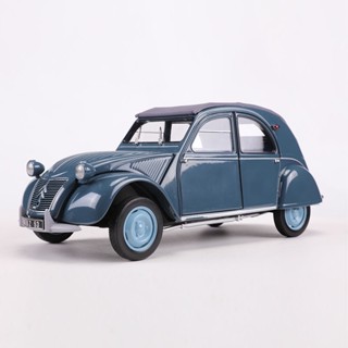 โมเดลรถยนต์จําลอง Norev Norwell 1: 18 Citroen 2CV AZL สไตล์คลาสสิก ของเล่นสําหรับเด็ก