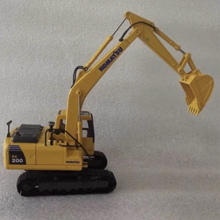 โมเดลรถขุดจําลอง KOMATSU KOMATSU CAT PC200-8MO ขนาด 1: 43 ของเล่นสําหรับเด็ก