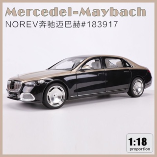 Norev โมเดลรถยนต์จําลอง 1: 18 Benz McBach S680 w223 2021