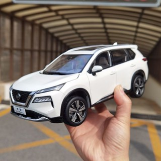 โมเดลรถยนต์ 1: 18 Dongfeng Nissan Qijun X-TRAIL SUV อัลลอย ของแท้จากโรงงาน 2021