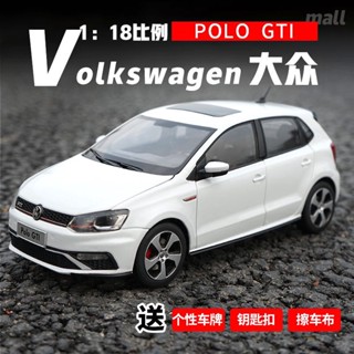 แท้จากโรงงาน โมเดลรถยนต์ 1: 18 Shanghai Volkswagen 2015 NEW POLO GTI NEW POLO GTI POLO