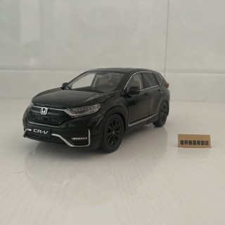 ใหม่ โมเดลรถยนต์ Dongfeng Honda 1: 18 CRV 2021 CRV สีดํา