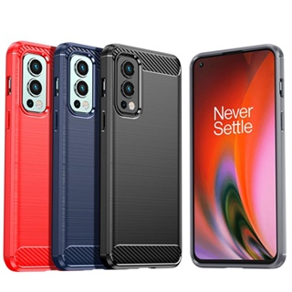 เคสโทรศัพท์ TPU แบบนิ่ม คาร์บอนไฟเบอร์ กันกระแทก สําหรับ OnePlus Nord 2T CE 2 N10 N20 N100 N200 CE2 5G