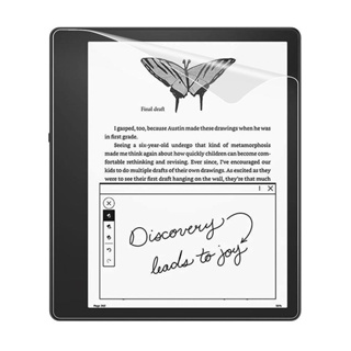 ฟิล์มกันรอยหน้าจอ PET นิ่ม ใส กันรอยขีดข่วน สําหรับ Kindle Scribe KindleScribe 10.2 นิ้ว