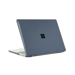 เคสแล็ปท็อป แบบแข็ง สีโปร่งใส สําหรับ Microsoft Surface Laptop Go 12.4 นิ้ว