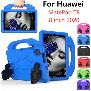 สําหรับ Huawei MatePad T8 8 นิ้ว 2020 เด็ก เป็นมิตรกับมือจับ เคส ปลอดภัย โฟม EVA เคสกันกระแทก