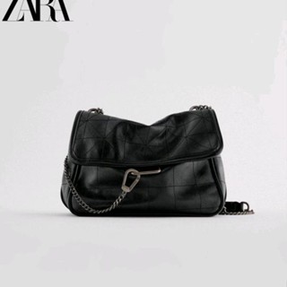 Zara HOME กระเป๋าสะพายไหล่ แบบนิ่ม จุของได้เยอะ ลายมิกกี้เมาส์ พร้อมสายสะพาย ขนาดเล็ก สําหรับผู้หญิง 2023