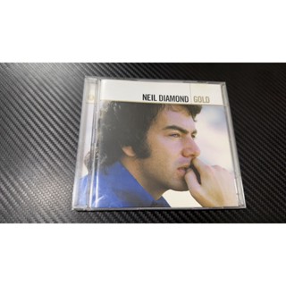 แผ่น Cd 80s Rock Folk Neil Diamond Gold 95 New TE148 sq5 สีทอง สําหรับตกแต่งบ้าน