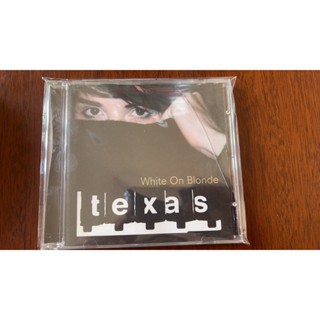 แผ่น CD เพลง Texas LH155 สีขาวบลอนด์ SQ7