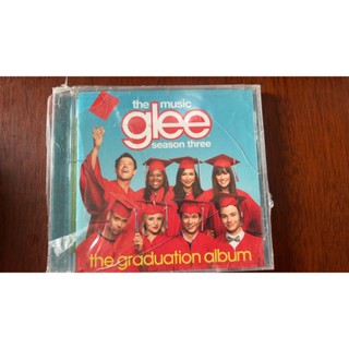 แผ่น CD เพลง glee season three LI64 Record SQ7 ของแท้ ยังไม่เปิด