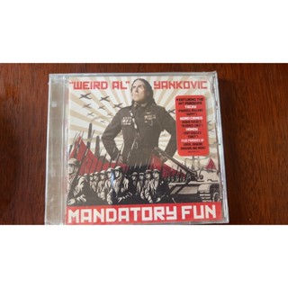 แผ่น CD Mandatory Fun Weird Al Yankovic LI89 SQ7 สําหรับตกแต่งบ้าน