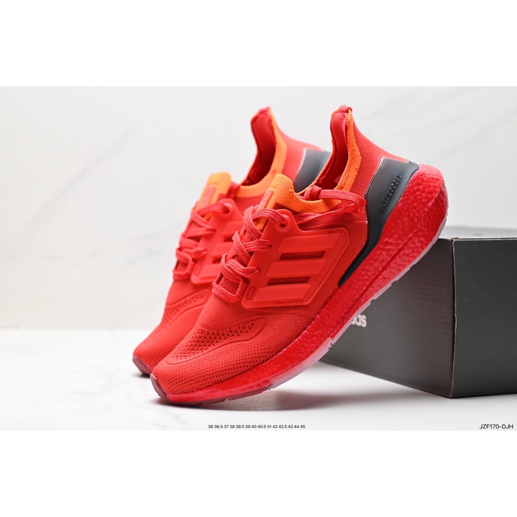 Original Adidas Ultraboost DNA UB21 รองเท้าวิ่ง ดูดซับแรงกระแทก แบบเต็มมือ