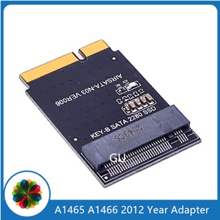 บอร์ดอะแดปเตอร์การ์ด A1465 A1466 ปี 2012 SSD M.2 NGFF เป็น 17+7 Pin สําหรับ Macbook Air 11 นิ้ว 13 นิ้ว MD223 MD224 M2 MD231 MD232