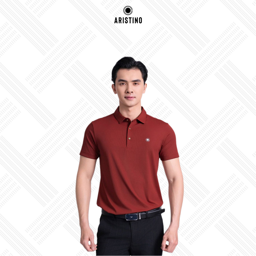 เสื้อโปโลผู้ชาย Aristino Regular Fit APS105AS4 น้ําหนักเบา เรียบหรู ดีไซน์คอล้ําสมัย