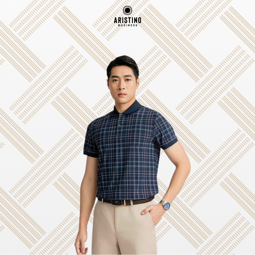 Aristino Business Nylon Regular Fit เสื้อโปโลแขนสั้นผู้ชาย 1PS029AZ