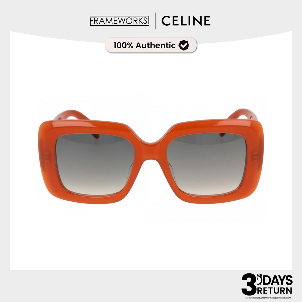 [ของแท้] CELINE 3 DOTS แว่นกันแดด รุ่น CL40263I | มือหนึ่ง พร้อมกล่องและอุปกรณ์ครบ