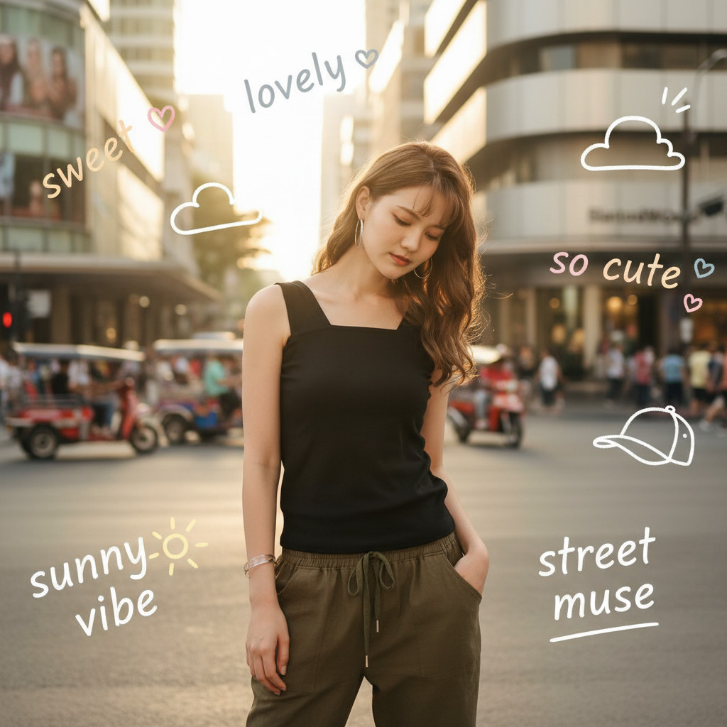ꕥCatalog Fashionꕥ เสื้อสายเดี่ยวสายใหญ่ สีพื้น 2 สี มีไซส์ ใส่นอนหรือเป็นซับในได้
